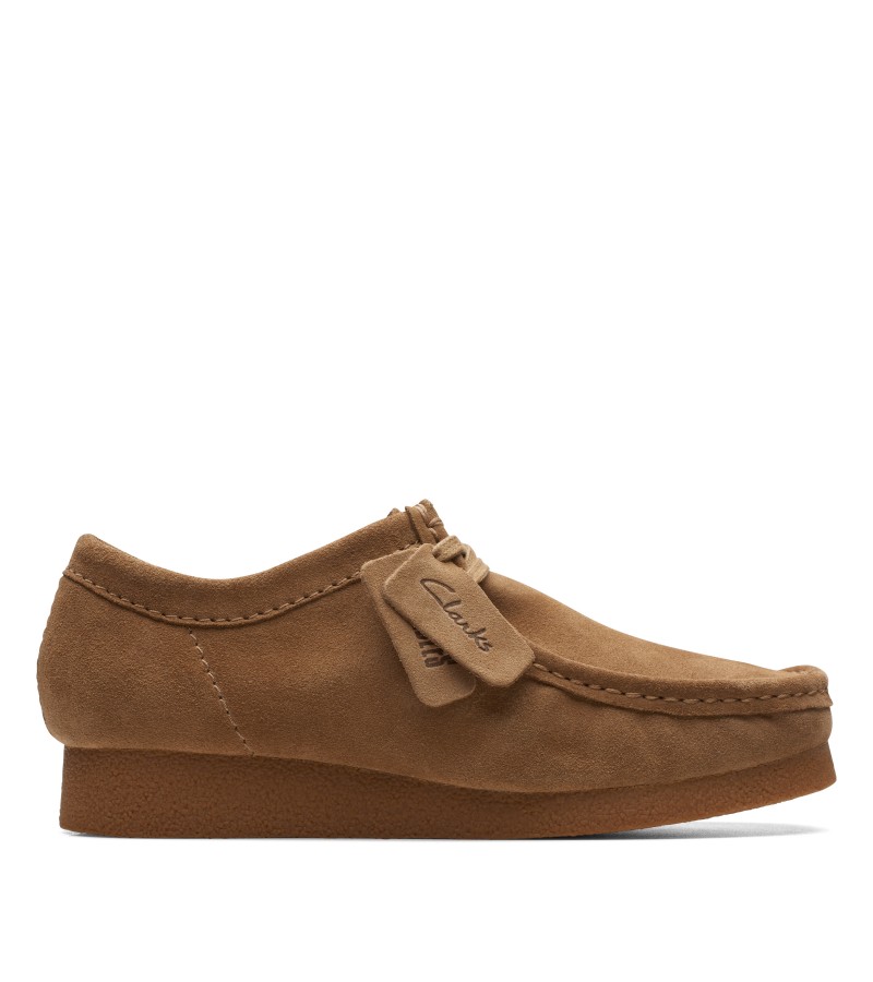 Clarks - WallabeeEVO Dark Sand Suede